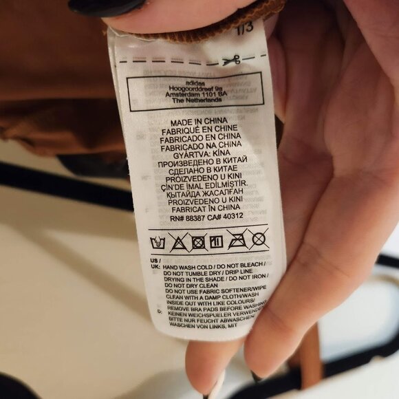 ADIDAS ORIGINALS Ivy Park Latex Bodysuit - Picture 7 of 8